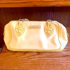 United Colors of Benetton yellow shoulder purse